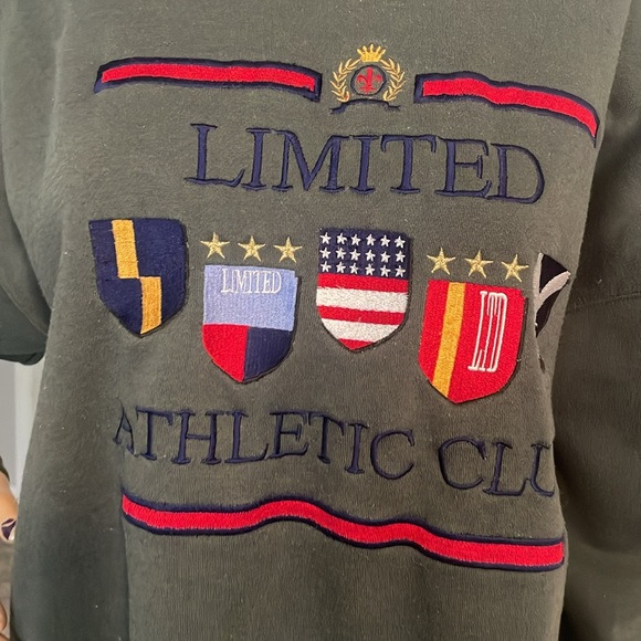 Vintage 90’s Limited Jeans Sweatshirt Large - Picture 2 of 10